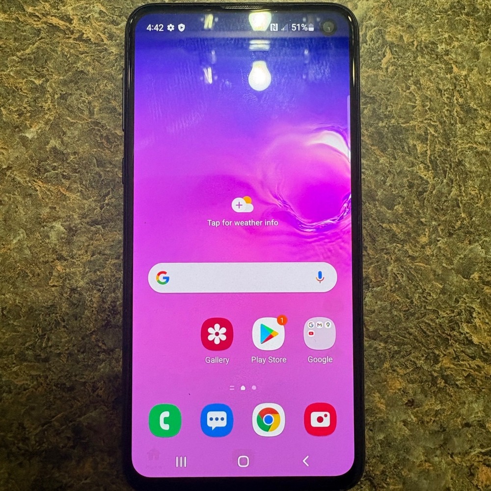 Samsung Galaxy S10e 128GB Prism Black Android Smartphone SM-G970U